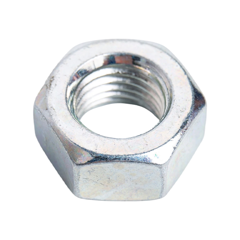 Carbon steel hexagonal nut fasteners hexagonal nut nut 4.8 grade locking screw
